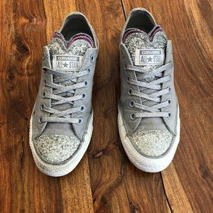 GLITTER Converse low top women's